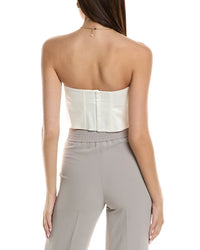 Brunello Cucinelli Silk-Blend Bandeau Top