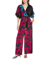 Diane Von Furstenberg Rinna Jumpsuit Pink Regular 00 (XXS)