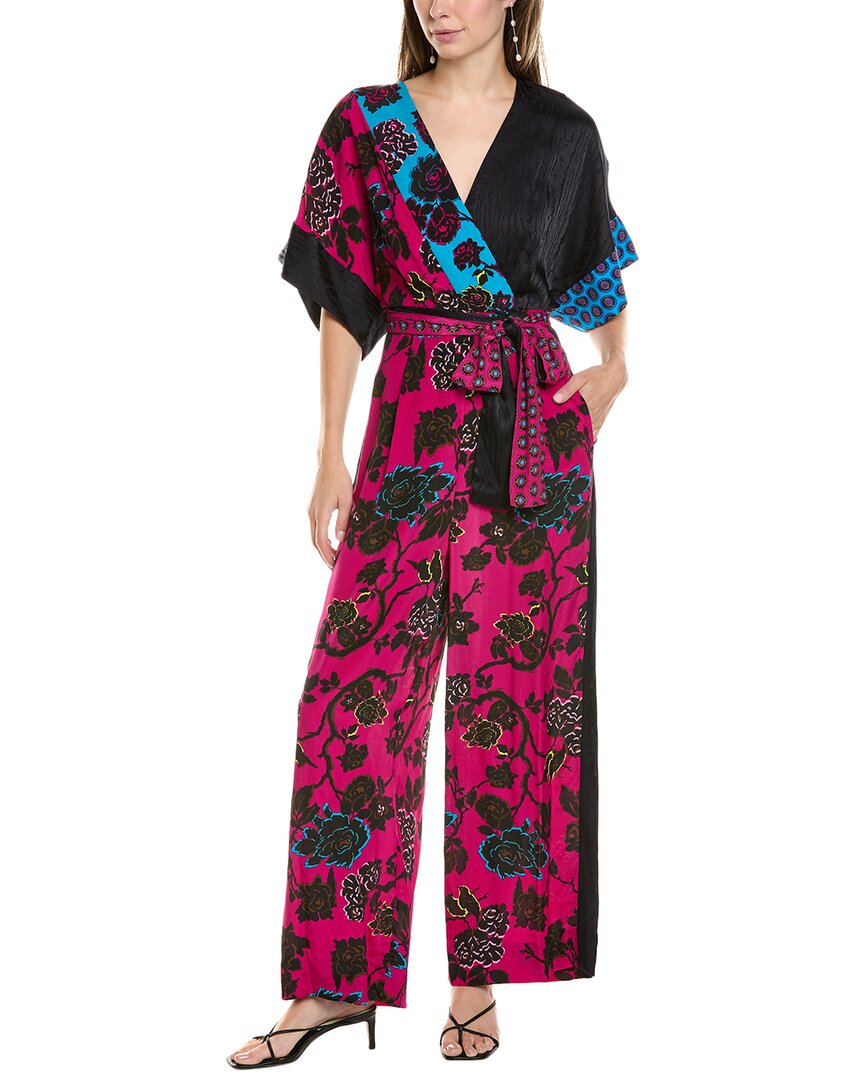 Diane Von Furstenberg Rinna Jumpsuit Pink Regular 00 (XXS)