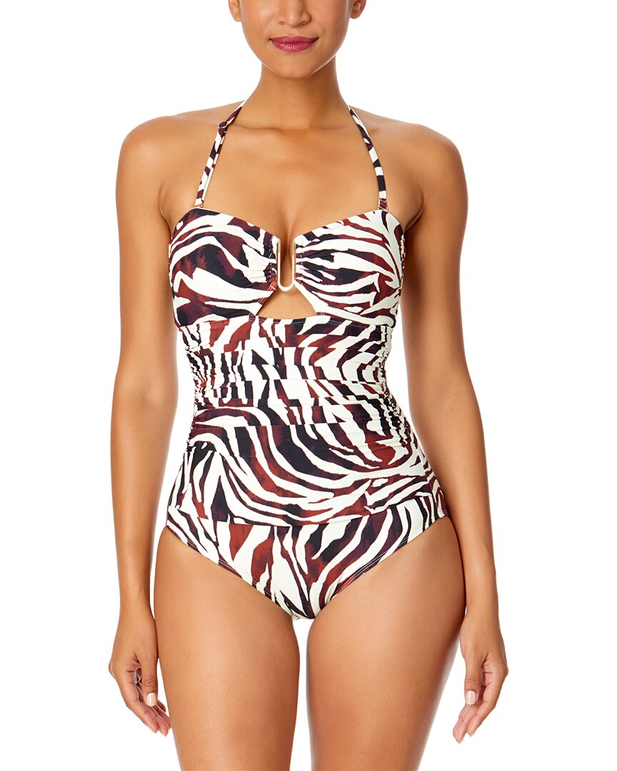 Anne Cole Ring Front Bandeau One-Piece