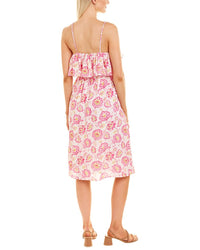 Celina Moon Braided Strap Midi Dress