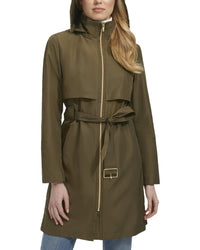 Cole Haan Cole Haan Packable Belted Trench Coat