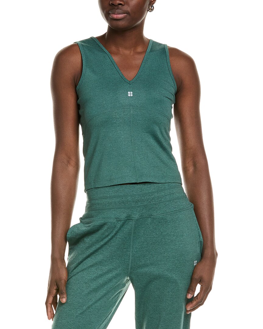Sweaty Betty Gaia V-Neck Tank Green
