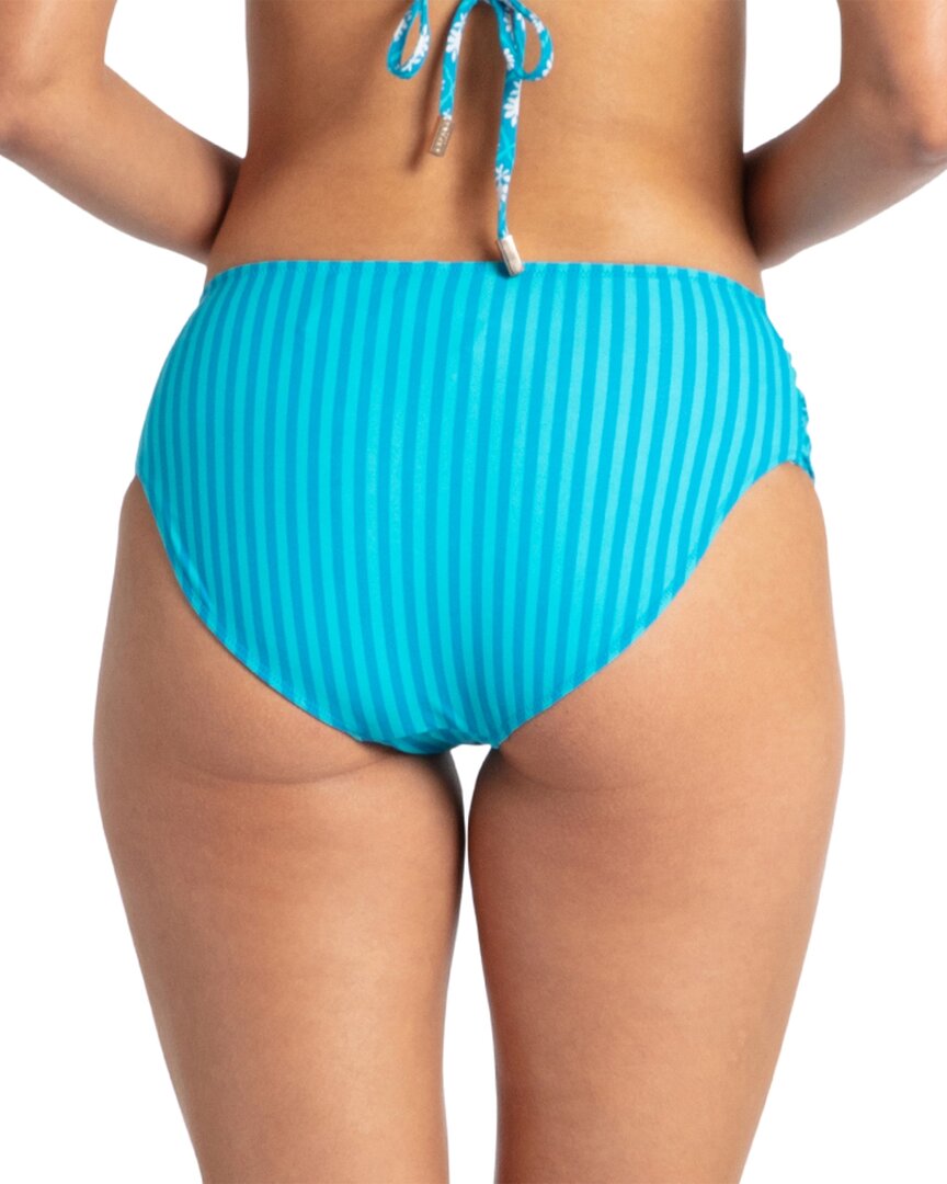 Cabana Life Palm Valley Reversible Ruched Bikini Bottom