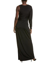 Bcbgmaxazria Asymmetrical Maxi Dress