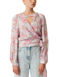 Iro Long Sleeve Top Pink 34