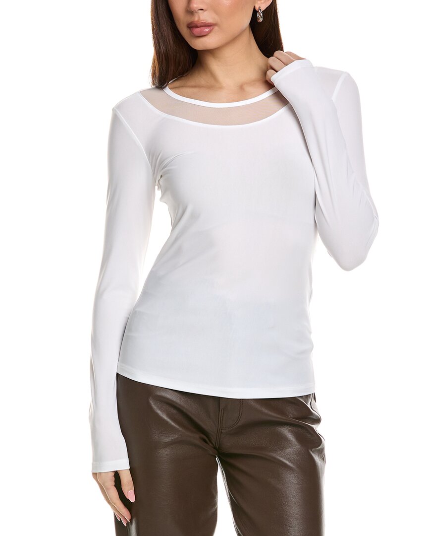 Joseph Ribkoff Joseph Ribkoff Mesh Neckline Top