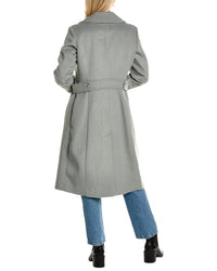 Kenneth Cole Kenneth Cole Wool-Blend Military Jacket