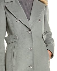 Kenneth Cole Kenneth Cole Wool-Blend Military Jacket