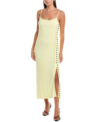 Proenza Schouler White Label Astrid Slip Dress Yellow