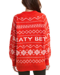 Sweaty Betty Snow Fairisle Mohair & Wool-Blend Sweater