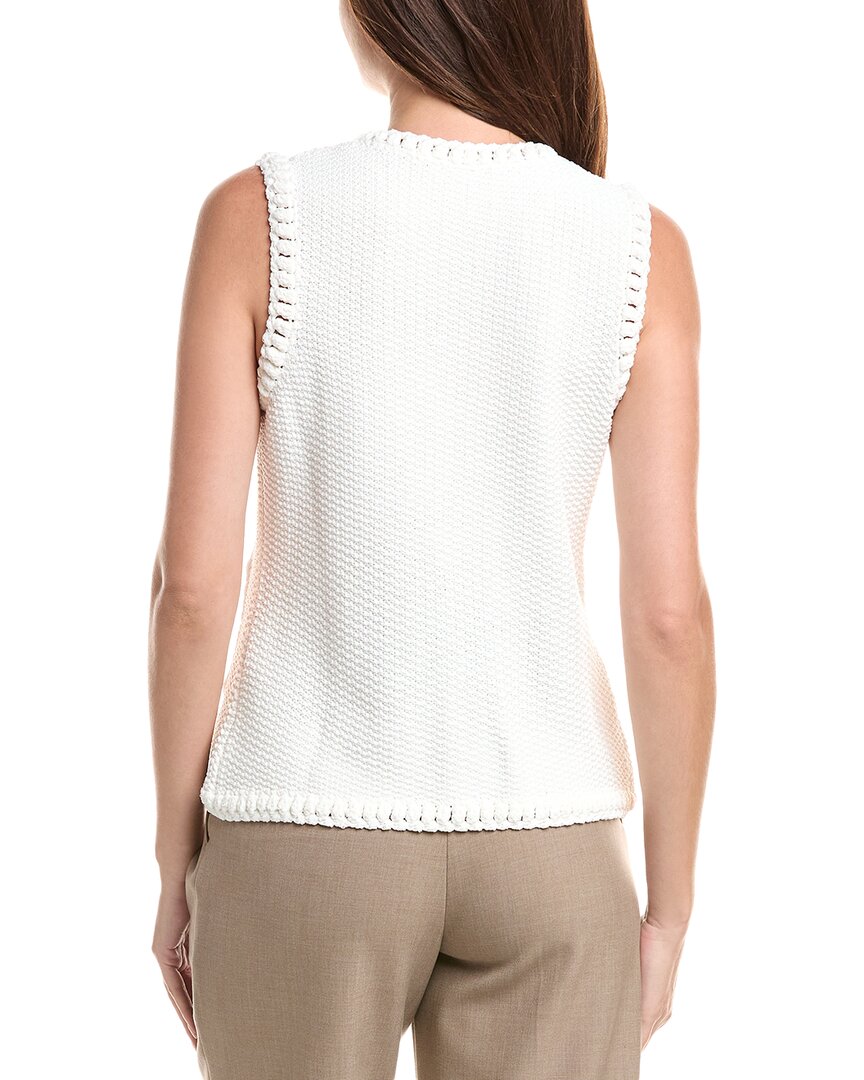 Elie Tahari The Bethany Crochet Sweater Vest – Bluefly