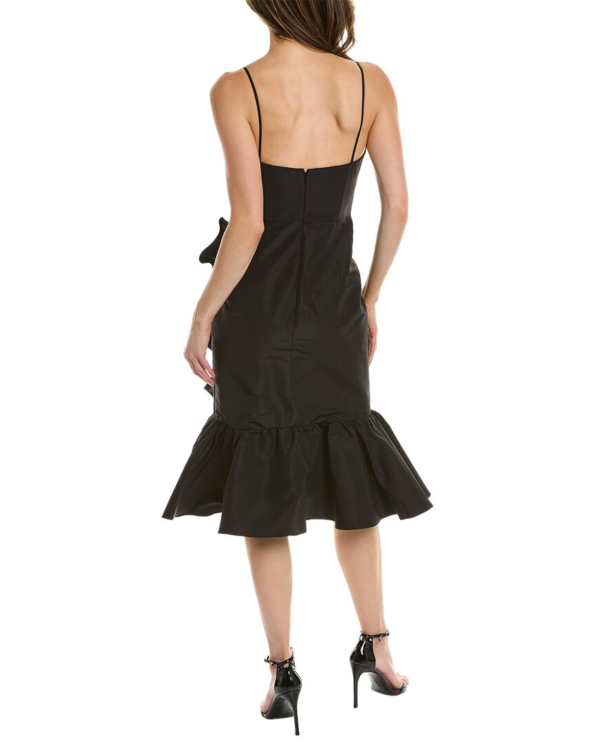 Carolina Herrera Sweetheart Silk Cocktail Dress