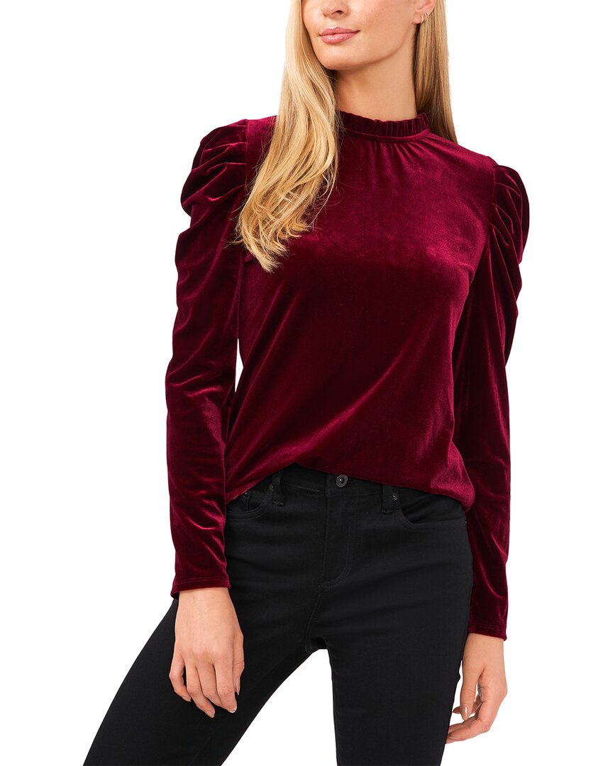 Cece Shirred Cap Top