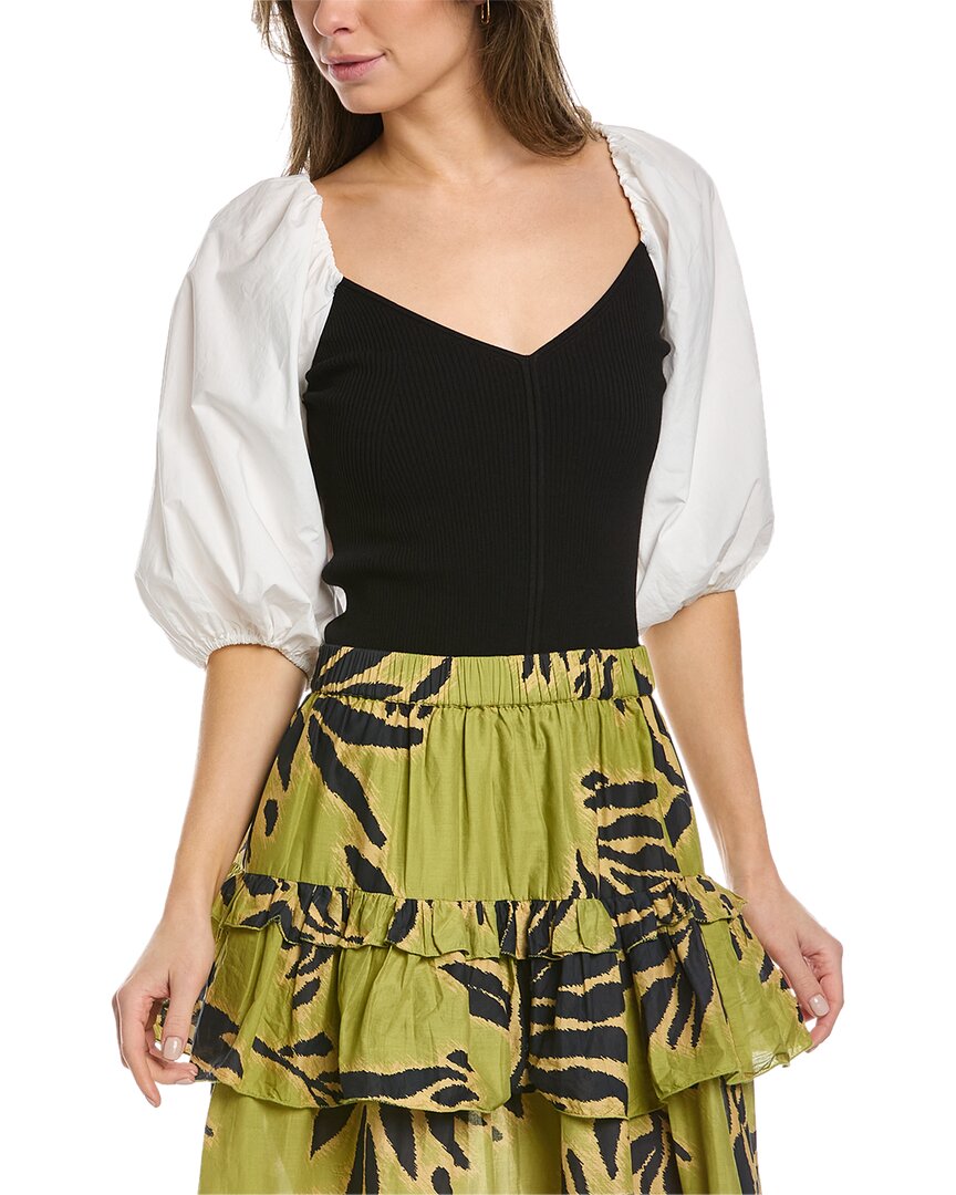 Tanya Taylor Misha Knit Black