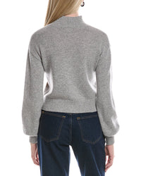 Philosophy Balloon Sleeve Cashmere Sweater