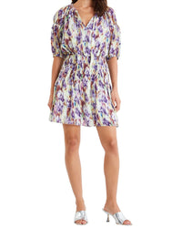 Tanya Taylor Valentina Mini Dress Multi