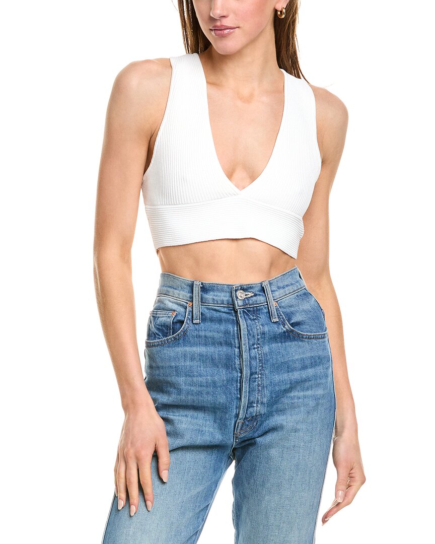 Lyra & Co Knit Top White