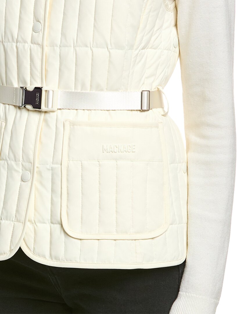 Mackage Helia Light Down Vertical Quilted Vest