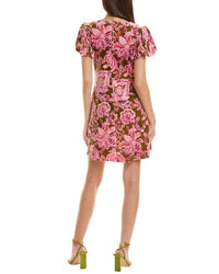 Cece Velvet Mini Dress