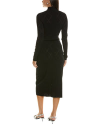 Proenza Schouler White Label Pointelle Sheath Dress