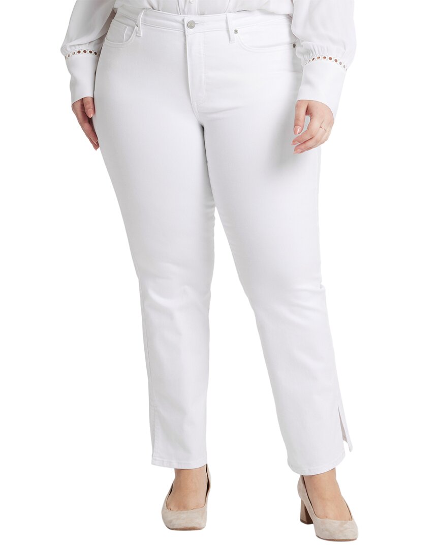 Nydj Barbara Optic White Bootcut Jean White