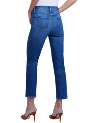 L'agence Alexia High-Rise Crop Cigarette Jean
