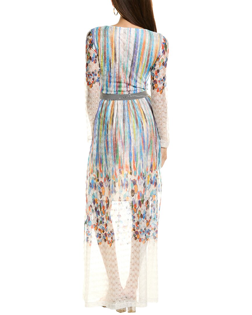 M Missoni Lace Wool-Blend Maxi Dress