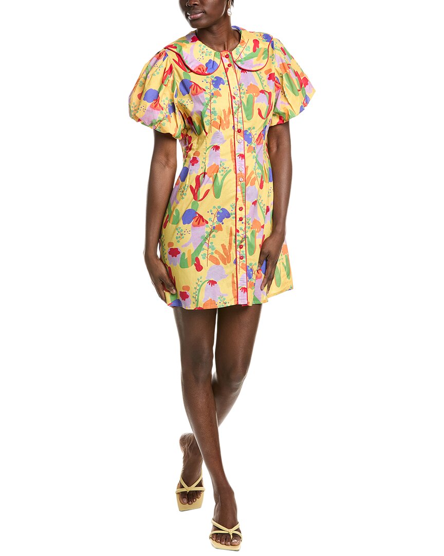 Celestine Sei Mini Dress Yellow