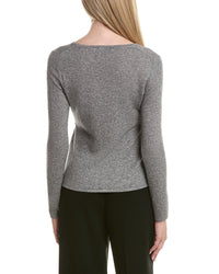Bruno Magli Classic V-Neck Wool & Cashmere-Blend Sweater
