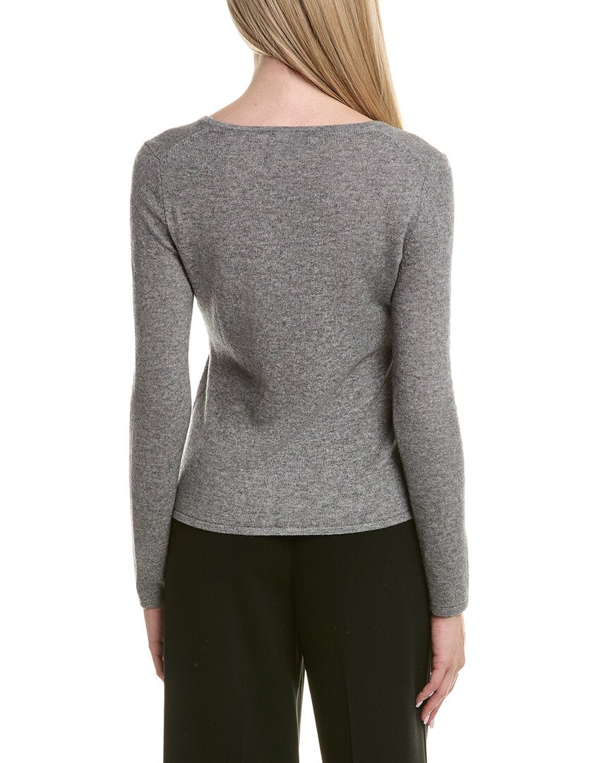 Bruno Magli Classic V-Neck Wool & Cashmere-Blend Sweater