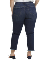 Nydj Plus Marilyn Lotus Gardens Ankle Crop Jean