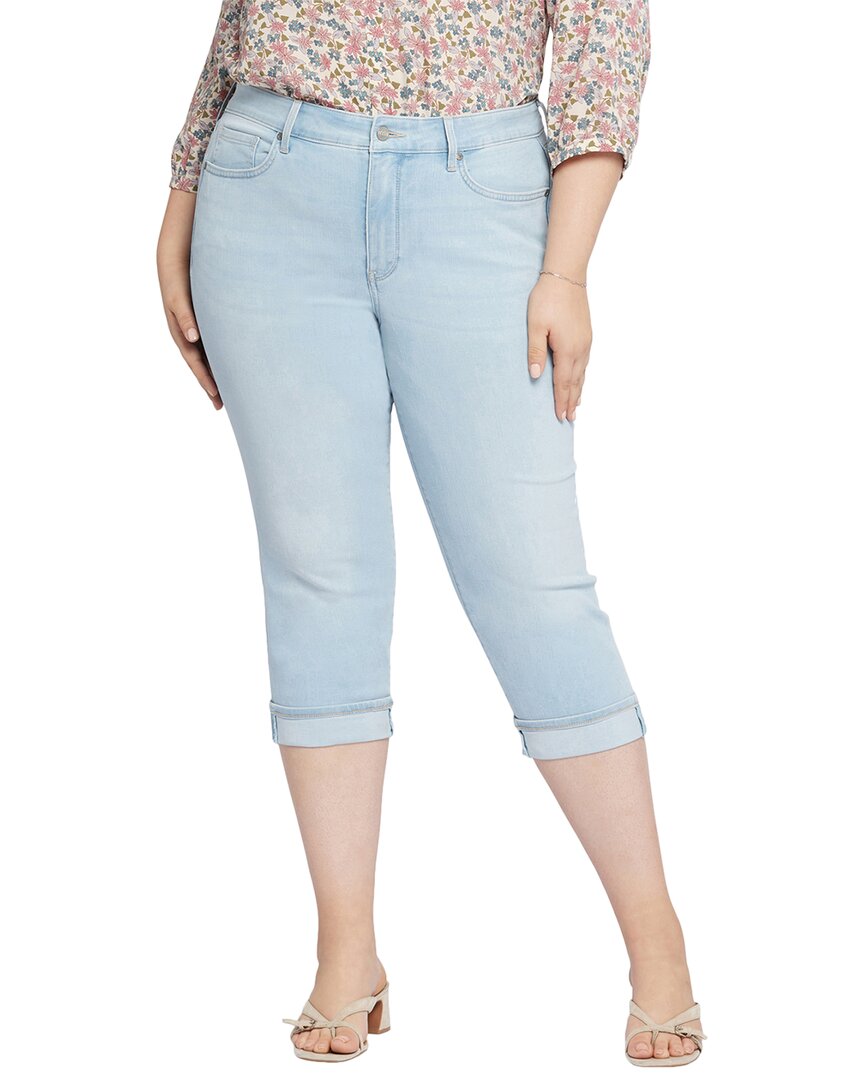 Nydj Plus Marilyn Brightside Crop Jean Multi