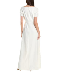 Carolina Herrera Square Neck Gown