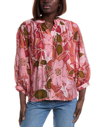 Luxe Always Long Sleeve Blouse Pink