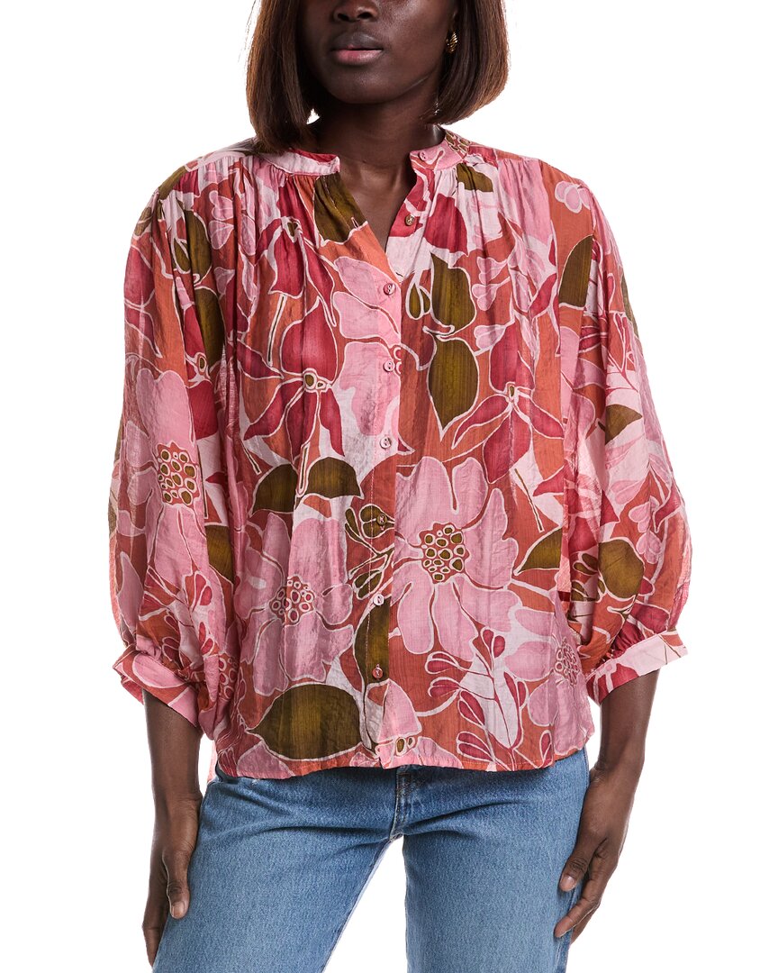 Luxe Always Long Sleeve Blouse Pink