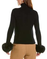 Sofiacashmere Turtleneck Cashmere Sweater