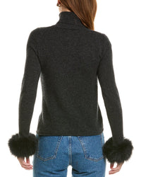Sofiacashmere Turtleneck Cashmere Sweater