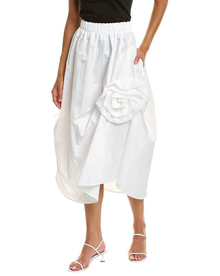 Gracia Rose Applique Skirt