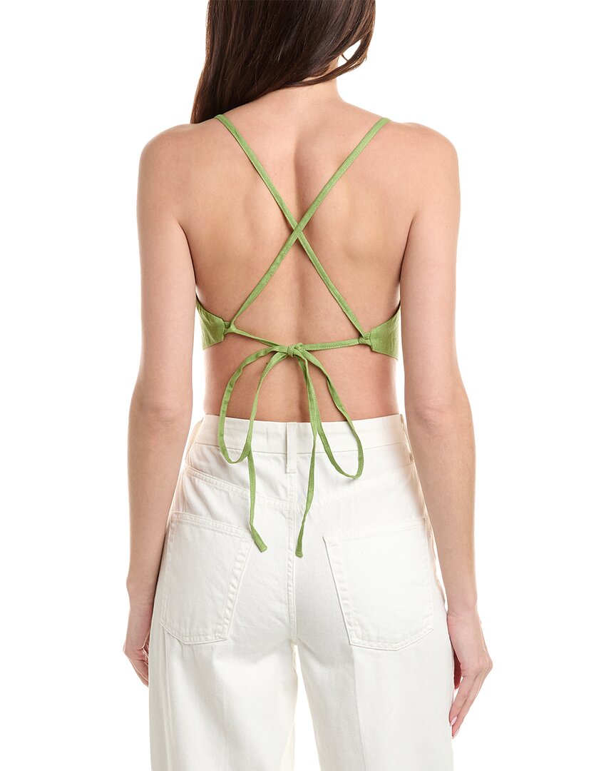Hevron Celeste Linen Tank