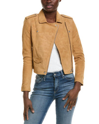 Iro Ashley Suede Jacket 40 Multi