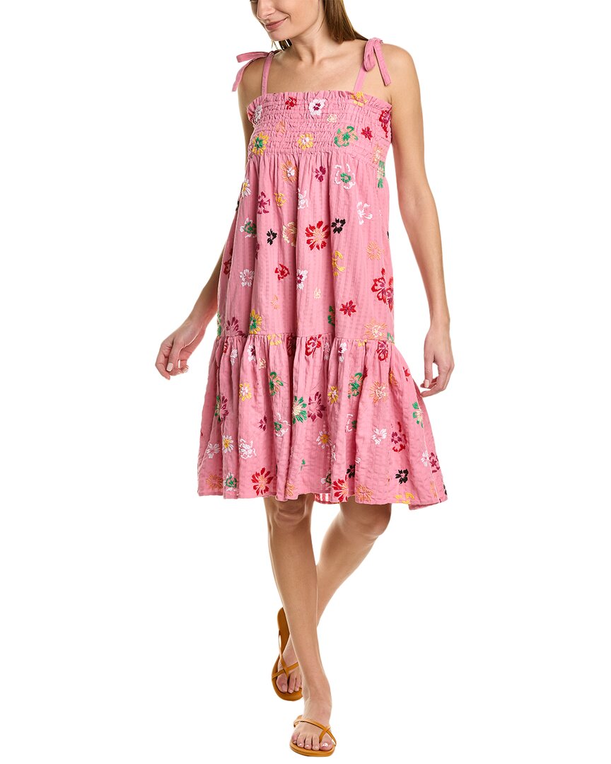 Tanya Taylor Leandra Dress White Regular 0 (XS)