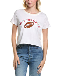 Prince Peter Graphic Boyfriend Crop T-Shirt White