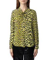 Zadig & Voltaire Taos Leo Silk Shirt