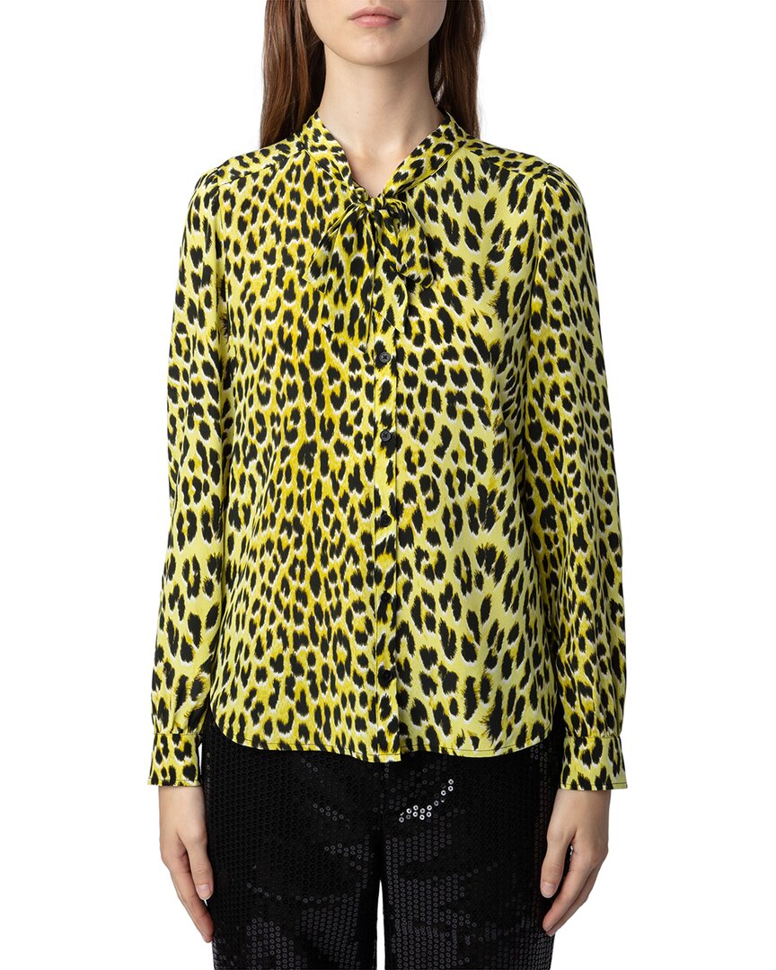 Zadig & Voltaire Taos Leo Silk Shirt