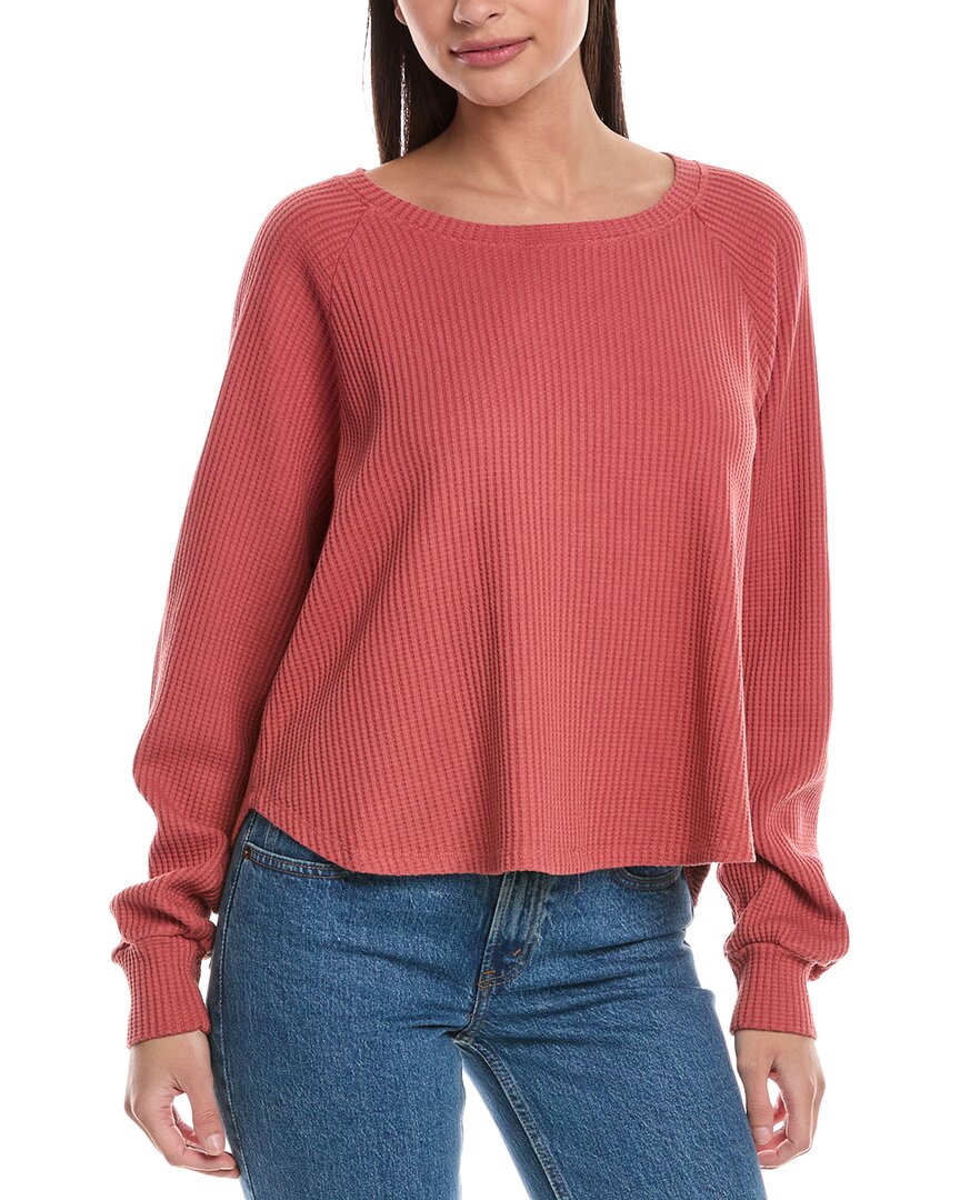 Hashttag Waffle Top Red Regular 0 (XS)