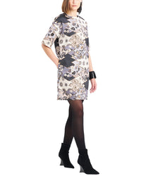Natori Patchwork Shirt Grey Multi