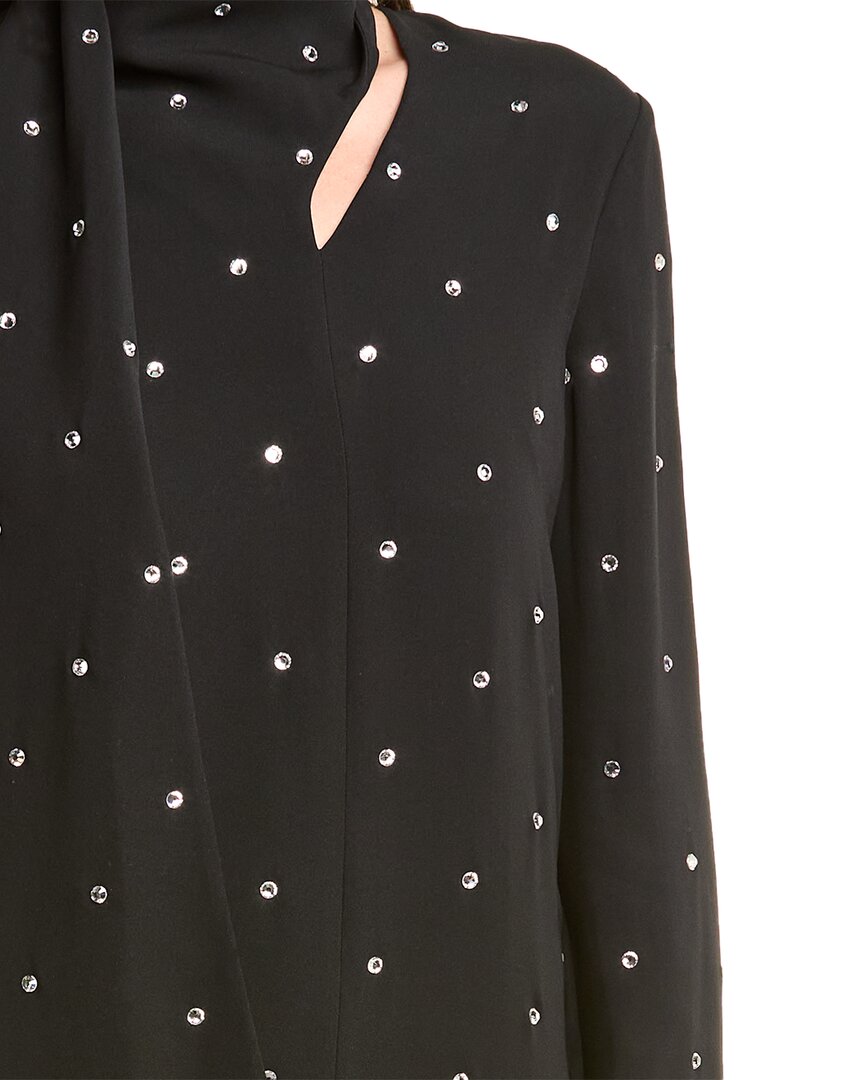 St. John Silk Shirt Dress