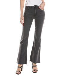 Hudson Jeans Nico Mid-Rise Dusky Night Bootcut Jean Grey Multi