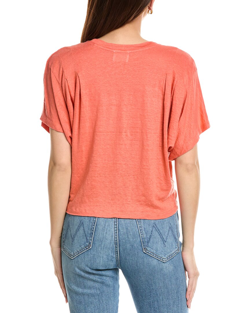 Isabel Marant E'toile Yates Linen Graphic T-Shirt